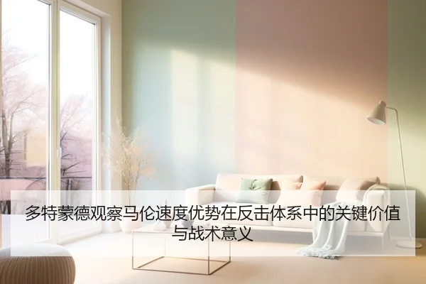 多特蒙德观察马伦速度优势在反击体系中的关键价值与战术意义